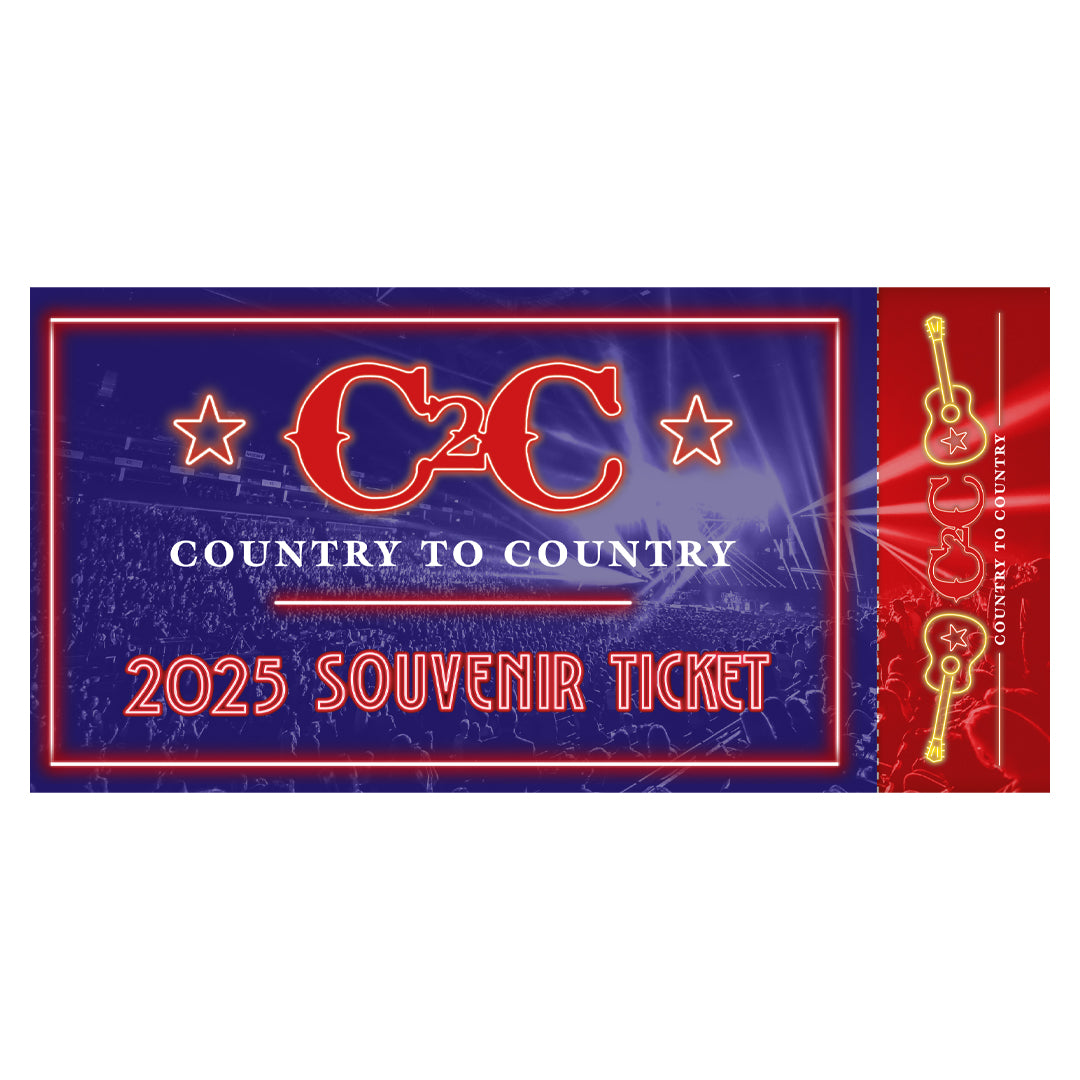 PRE ORDER 2025 Souvenir Ticket